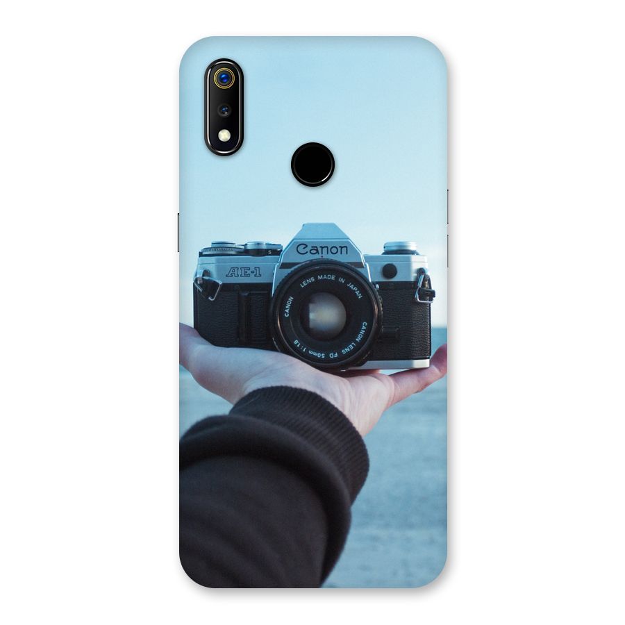 Camera in Hand Back Case for Realme 3