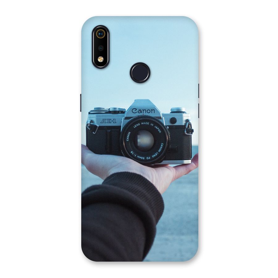 Camera in Hand Back Case for Realme 3i