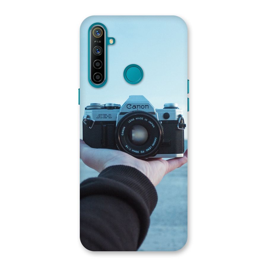 Camera in Hand Back Case for Realme 5i