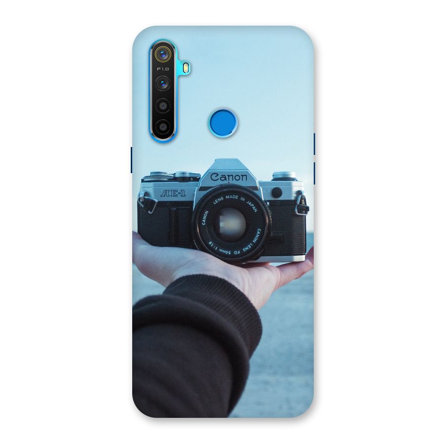 Camera in Hand Back Case for Realme 5s