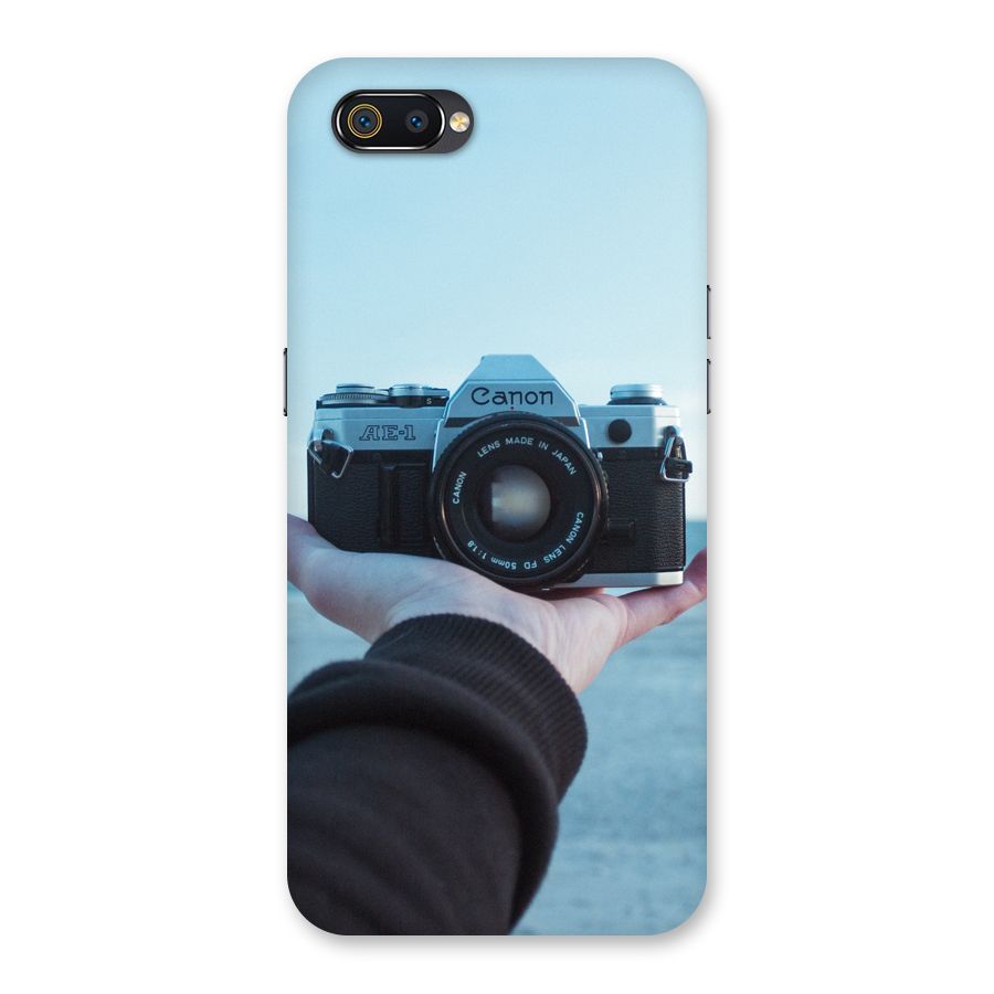 Camera in Hand Back Case for Realme C2