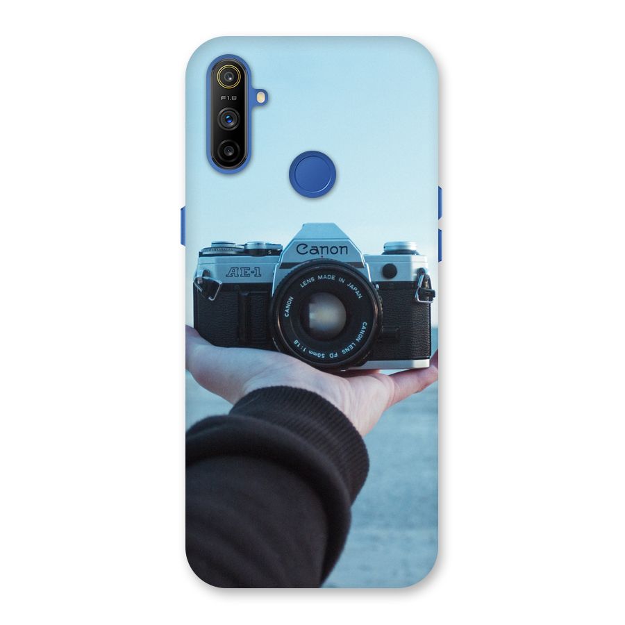 Camera in Hand Back Case for Realme Narzo 10A