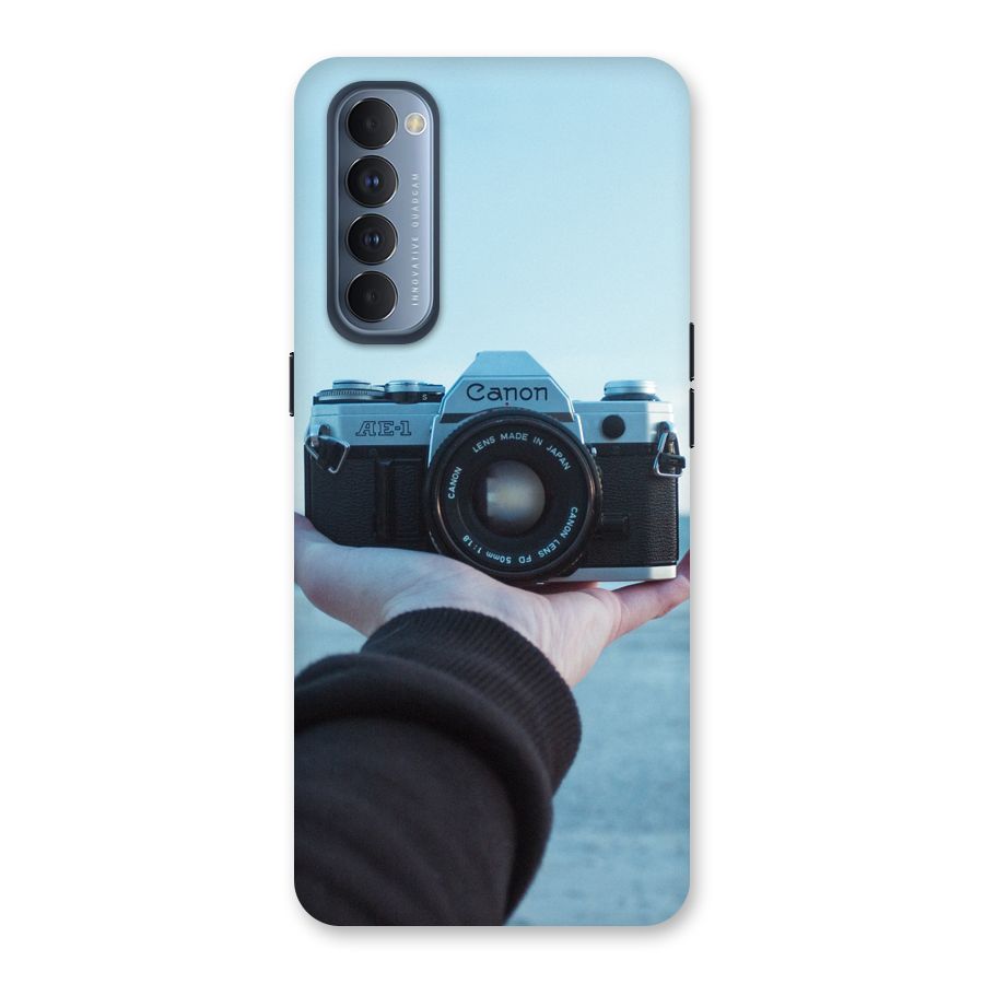 Camera in Hand Back Case for Reno4 Pro