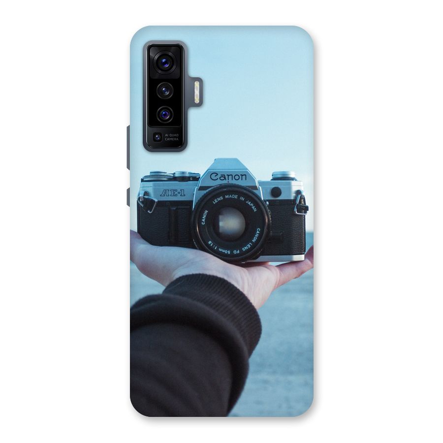 Camera in Hand Back Case for Vivo X50