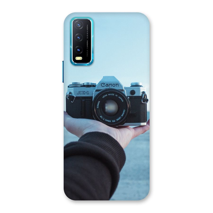 Camera in Hand Back Case for Vivo Y20