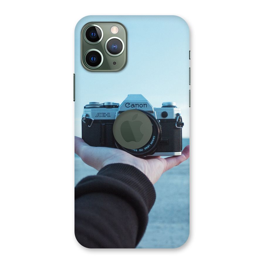 Camera in Hand Back Case for iPhone 11 Pro Logo  Cut