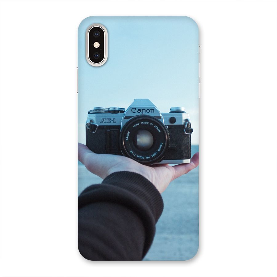 Camera in Hand Back Case for iPhone XS Max