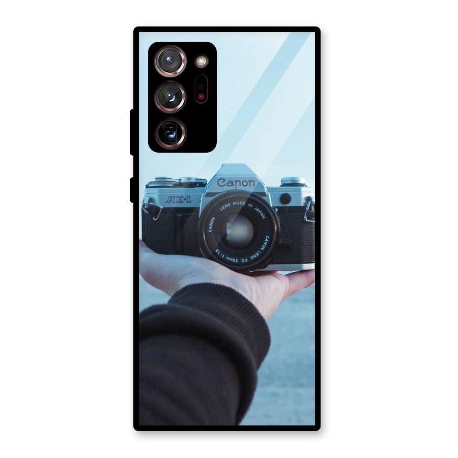Camera in Hand Glass Back Case for Galaxy Note 20 Ultra
