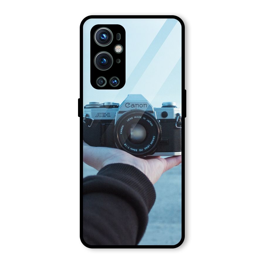 Camera in Hand Glass Back Case for OnePlus 9 Pro