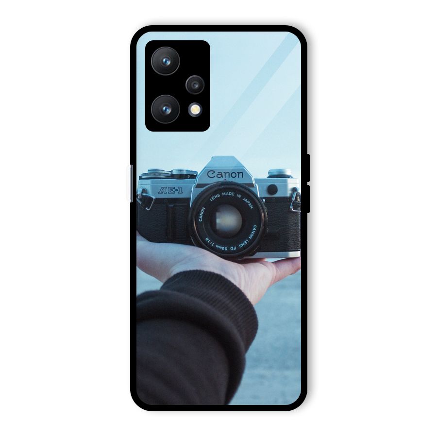 Camera in Hand Glass Back Case for Realme 9 Pro 5G