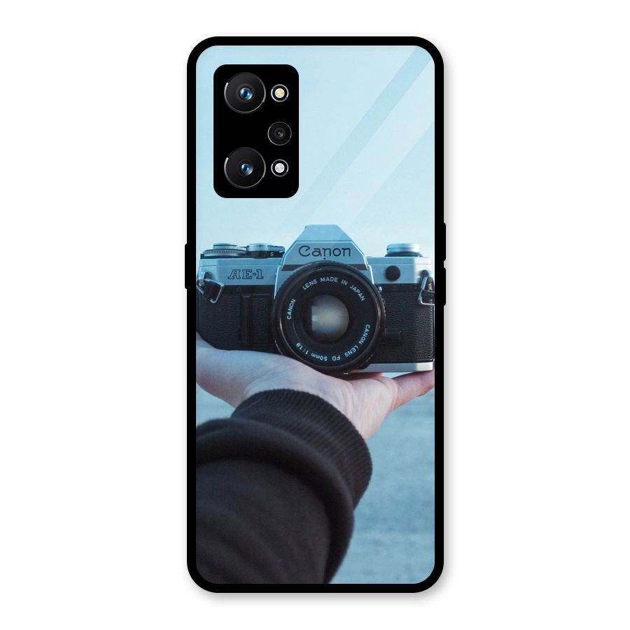 Camera in Hand Glass Back Case for Realme GT Neo 3T