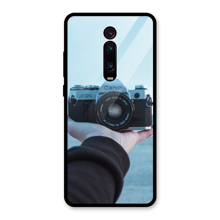 Camera in Hand Glass Back Case for Redmi K20