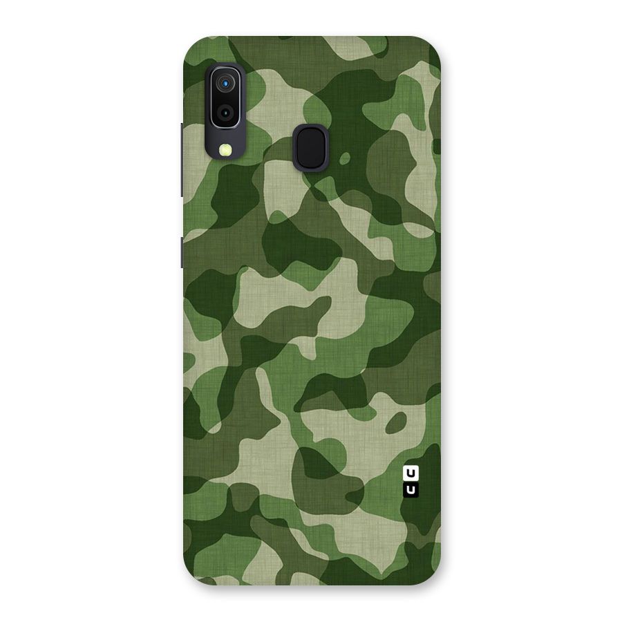 Camouflage Pattern Art Back Case for Galaxy A30