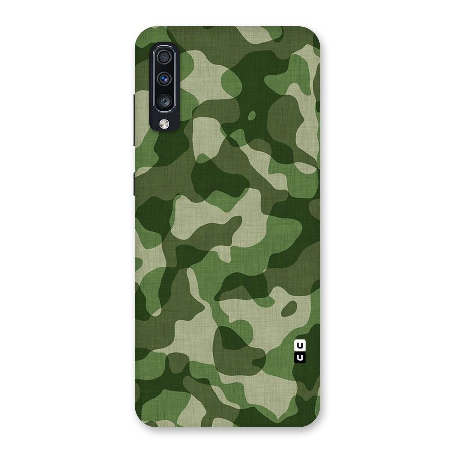 Camouflage Pattern Art Back Case for Galaxy A70