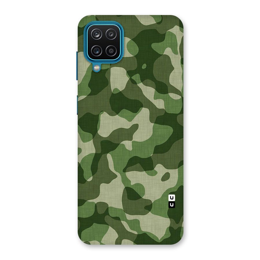 Camouflage Pattern Art Back Case for Galaxy F12