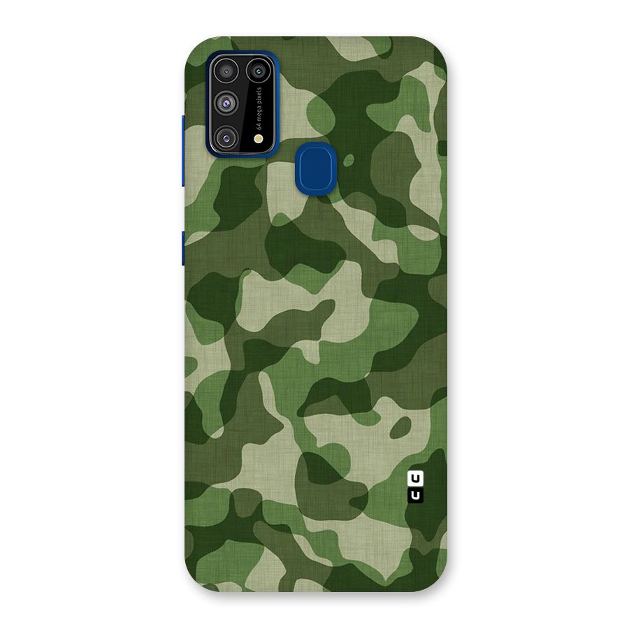 Camouflage Pattern Art Back Case for Galaxy F41