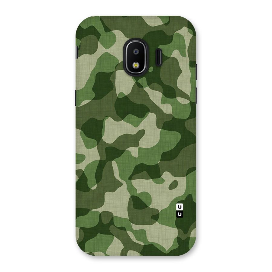 Camouflage Pattern Art Back Case for Galaxy J2 Pro 2018