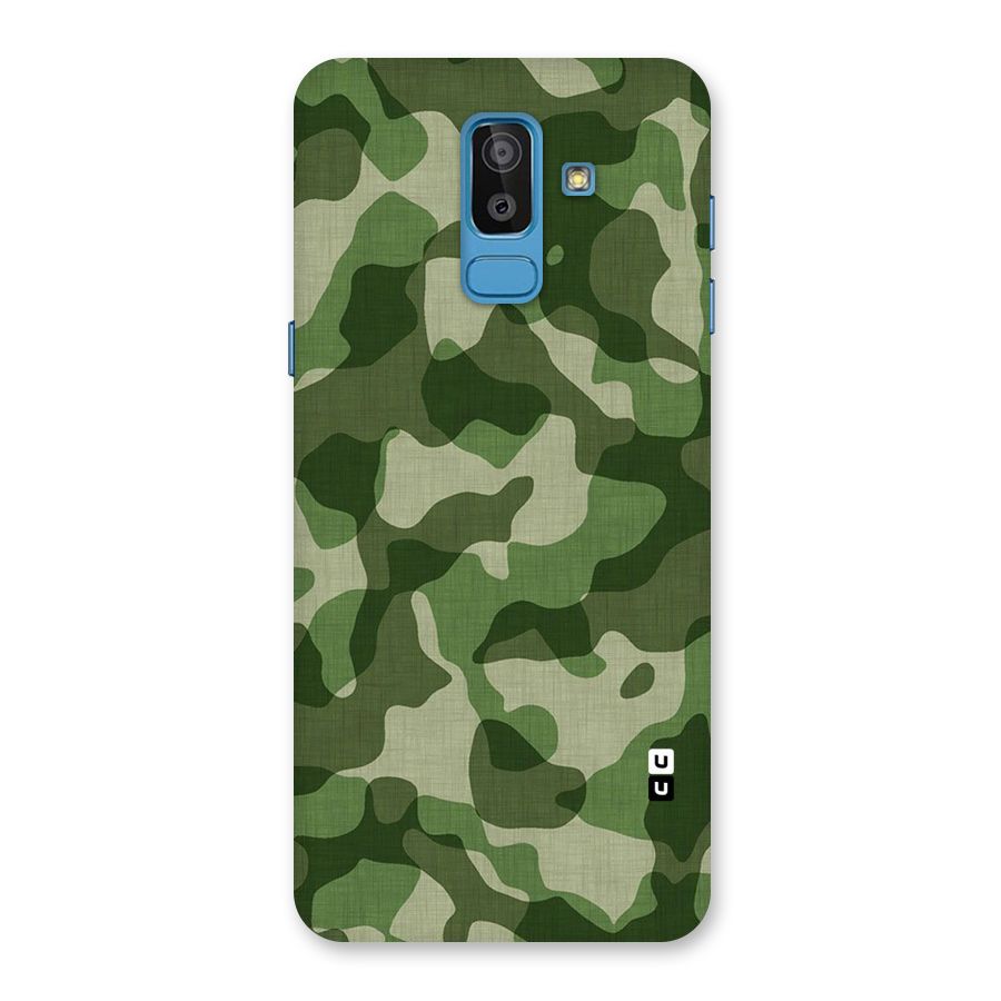 Camouflage Pattern Art Back Case for Galaxy J8
