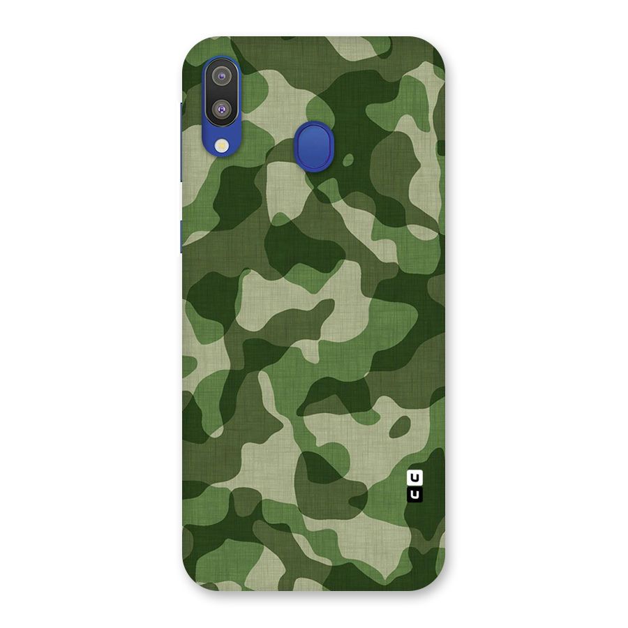 Camouflage Pattern Art Back Case for Galaxy M20