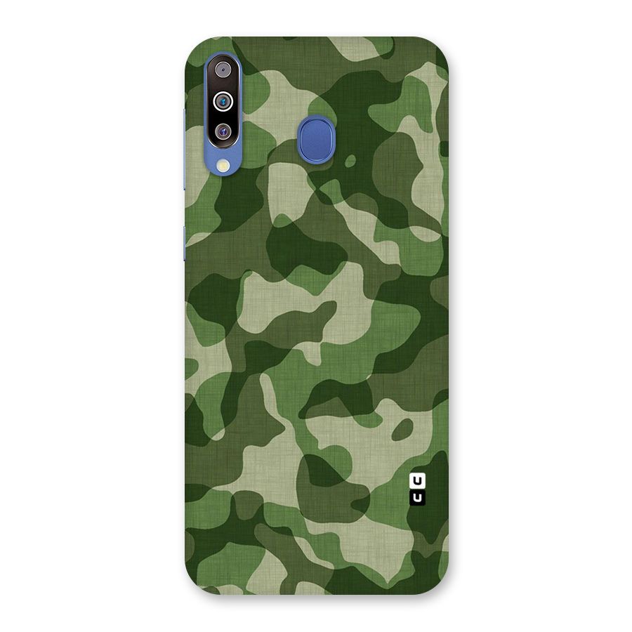 Camouflage Pattern Art Back Case for Galaxy M30
