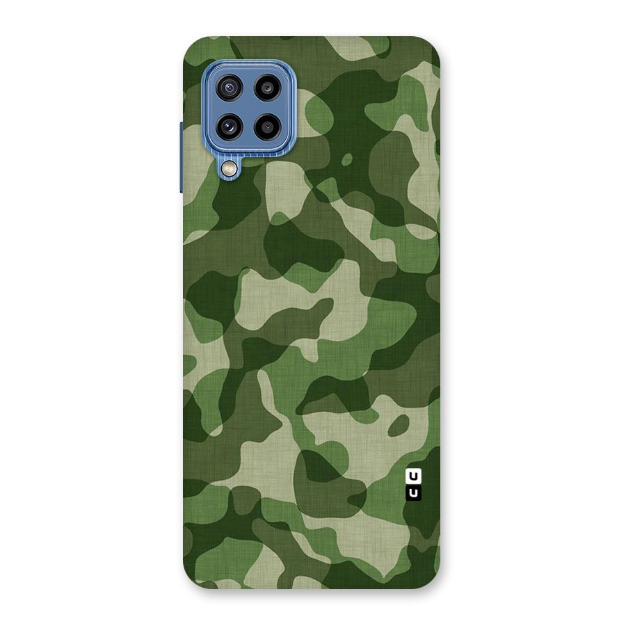 Camouflage Pattern Art Back Case for Galaxy M32