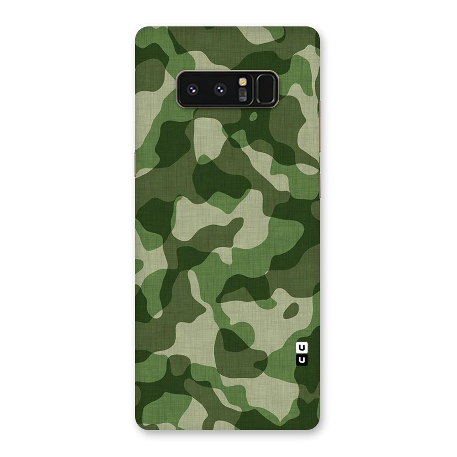 Camouflage Pattern Art Back Case for Galaxy Note 8