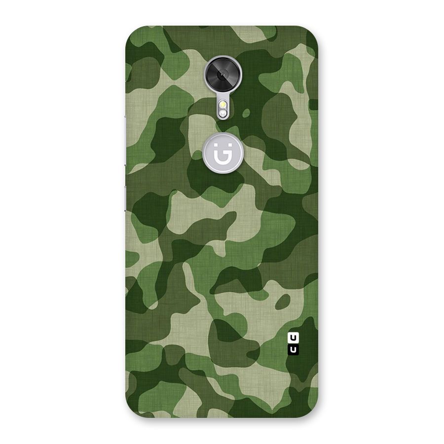 Camouflage Pattern Art Back Case for Gionee A1