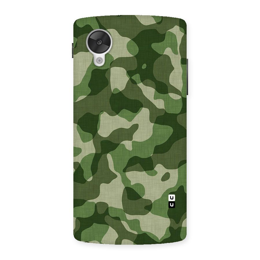 Camouflage Pattern Art Back Case for Google Nexsus 5
