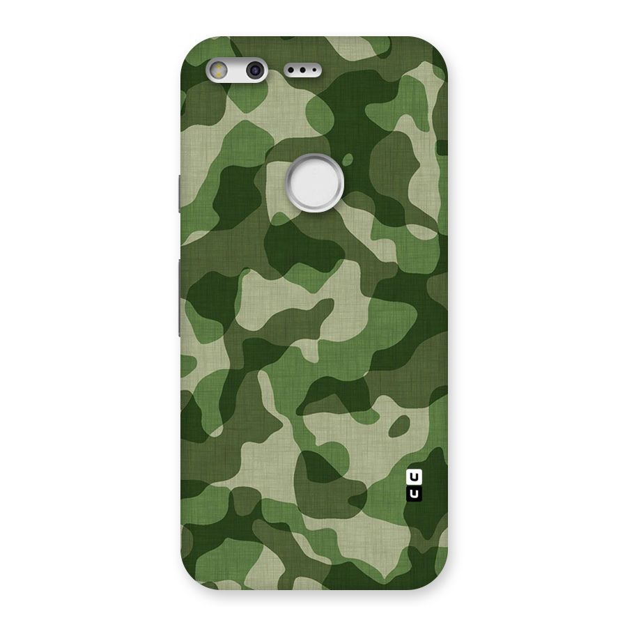 Camouflage Pattern Art Back Case for Google Pixel