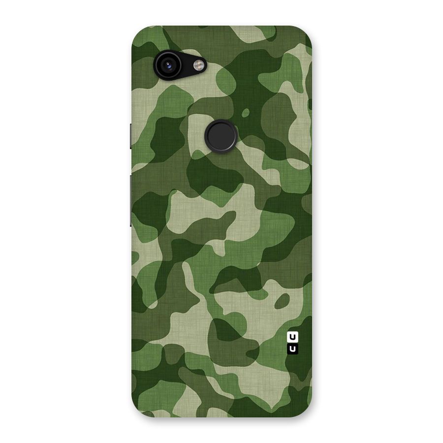 Camouflage Pattern Art Back Case for Google Pixel 3a