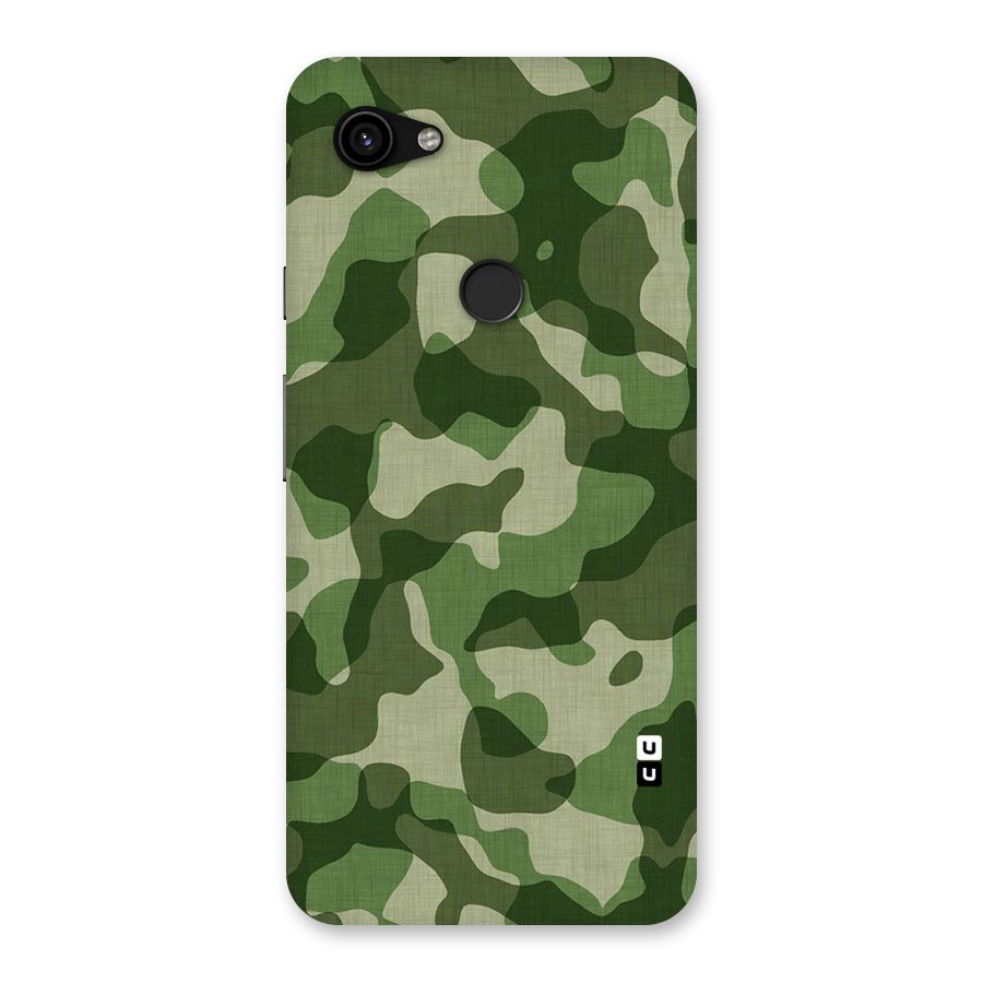 Camouflage Pattern Art Back Case for Google Pixel 3a XL