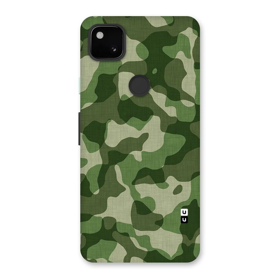 Camouflage Pattern Art Back Case for Google Pixel 4a