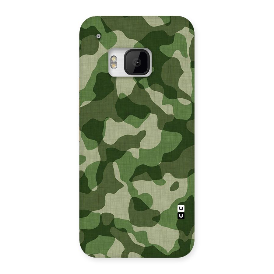 Camouflage Pattern Art Back Case for HTC One M9