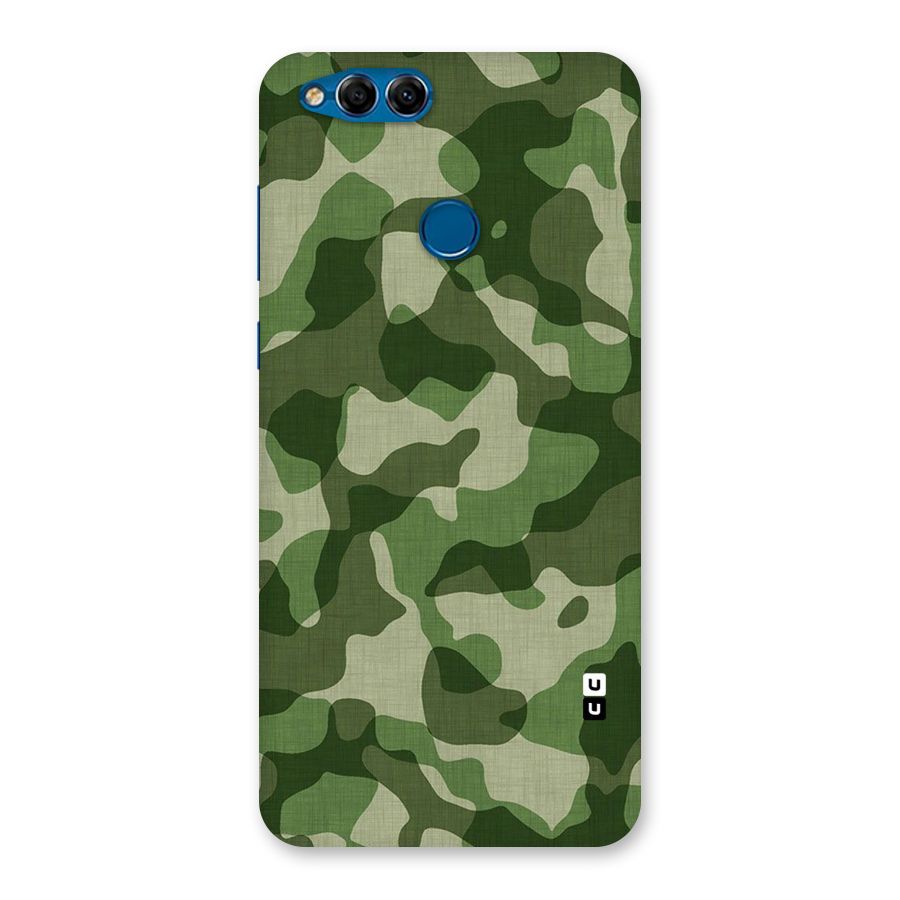 Camouflage Pattern Art Back Case for Honor 7X