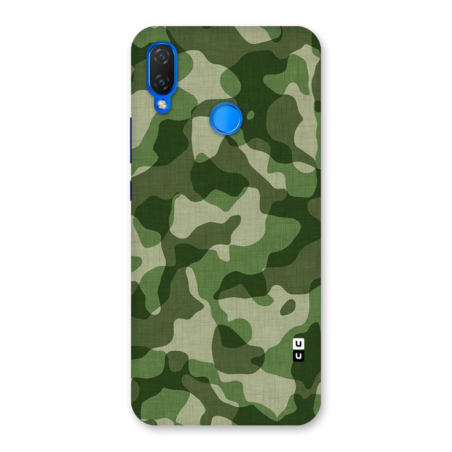 Camouflage Pattern Art Back Case for Huawei P Smart+