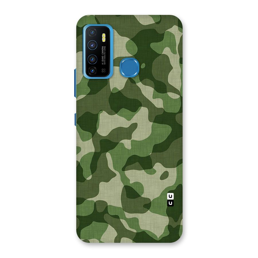 Camouflage Pattern Art Back Case for Infinix Hot 9