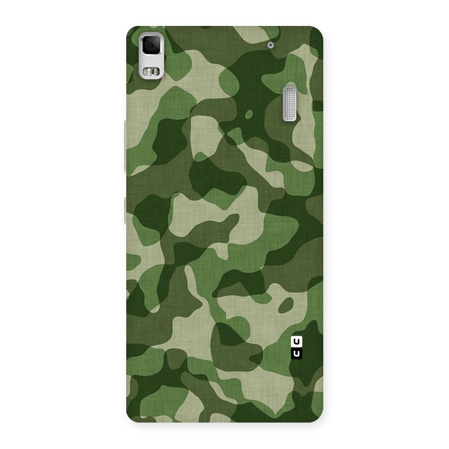 Camouflage Pattern Art Back Case for Lenovo A7000