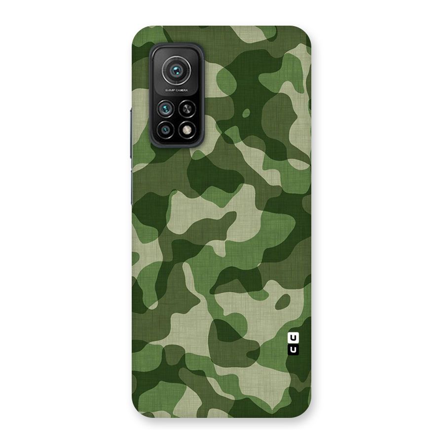 Camouflage Pattern Art Back Case for Mi 10T 5G