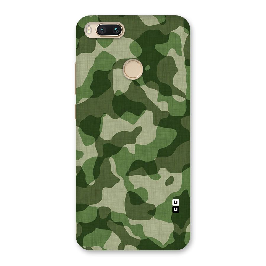 Camouflage Pattern Art Back Case for Mi A1