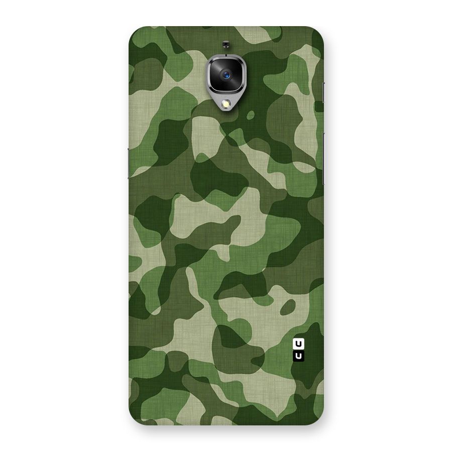 Camouflage Pattern Art Back Case for OnePlus 3