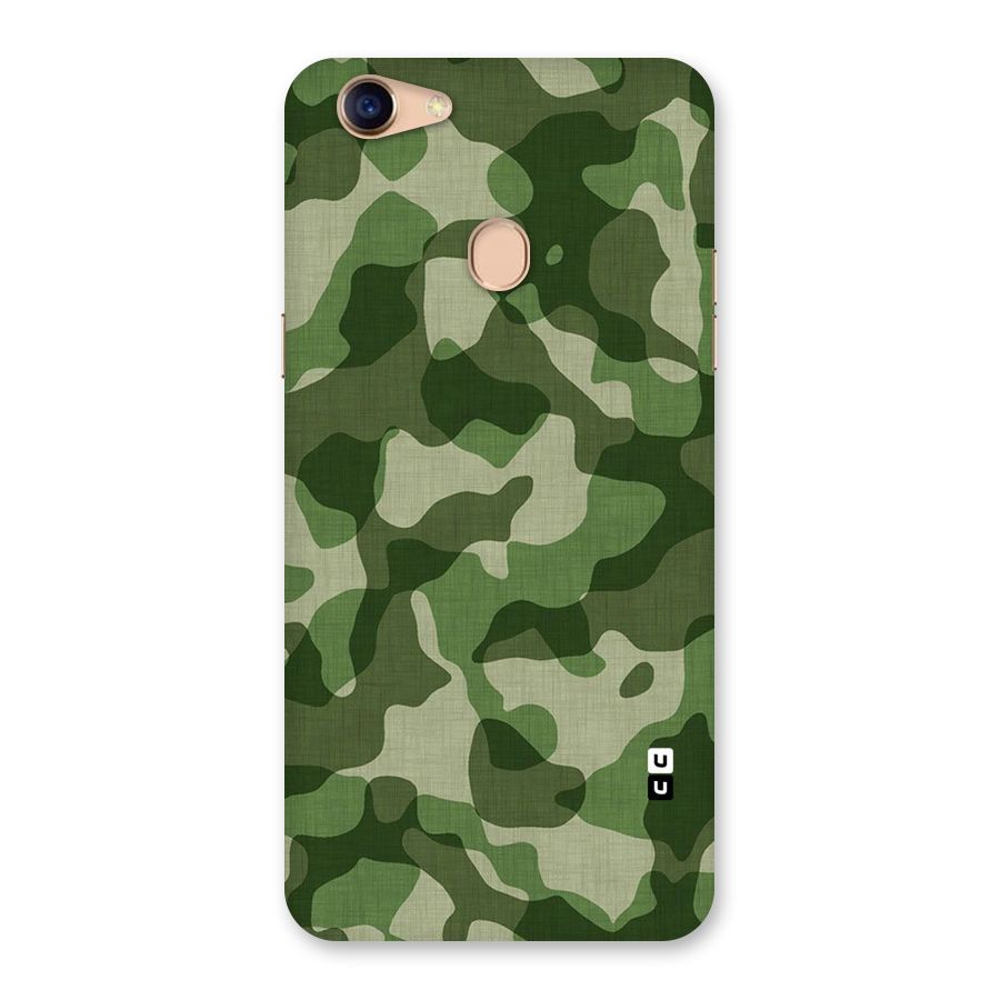 Camouflage Pattern Art Back Case for Oppo F5 Youth