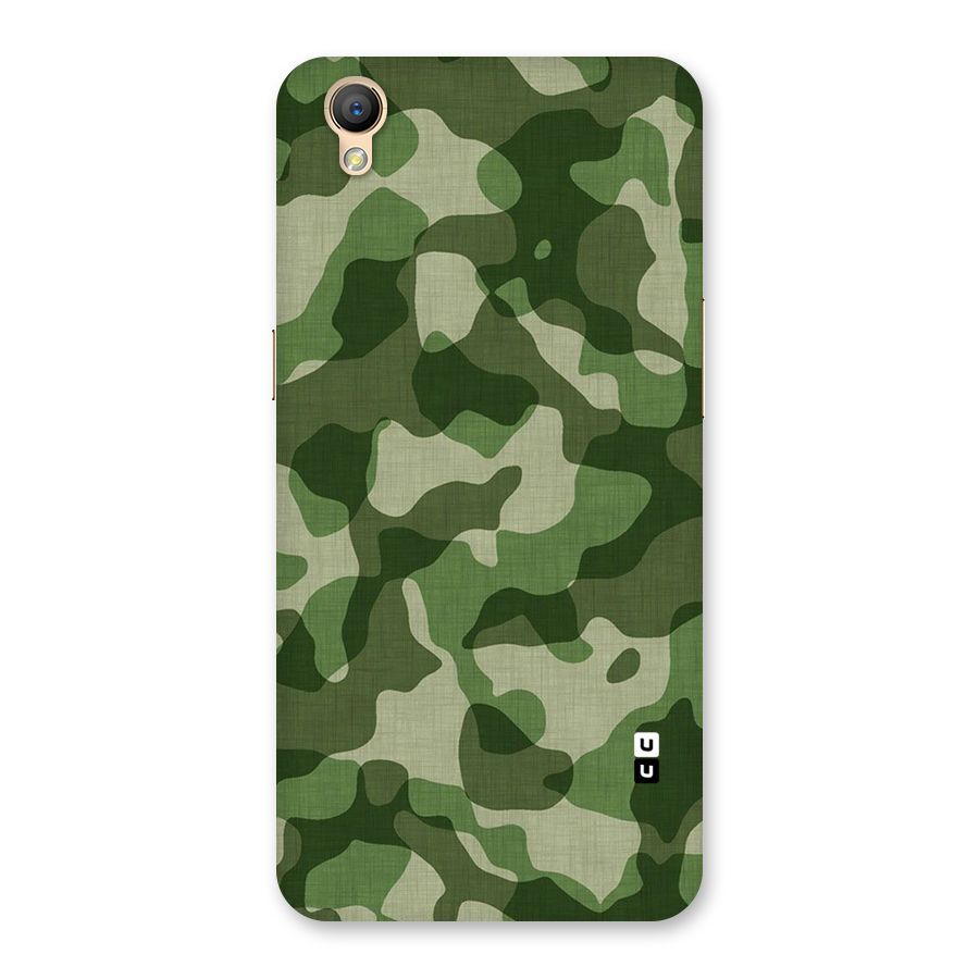 Camouflage Pattern Art Back Case for Oppo A37