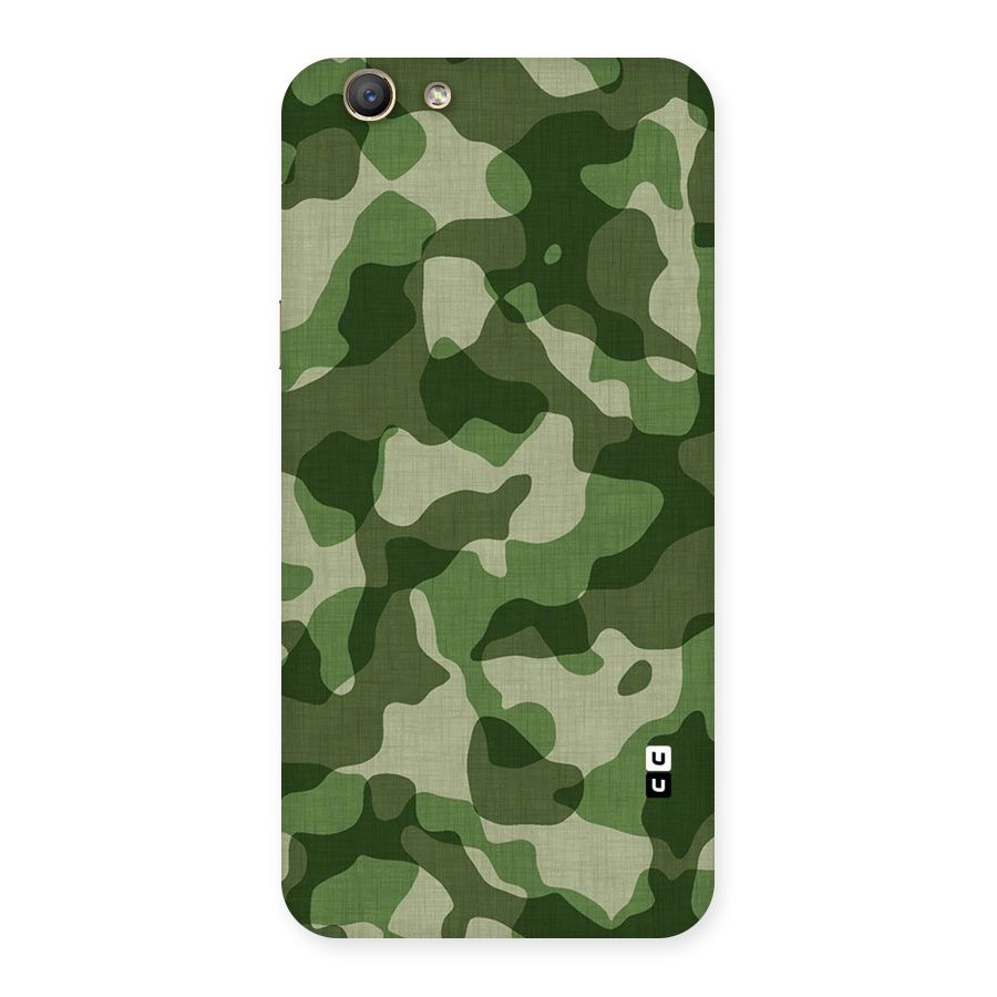 Camouflage Pattern Art Back Case for Oppo F1s