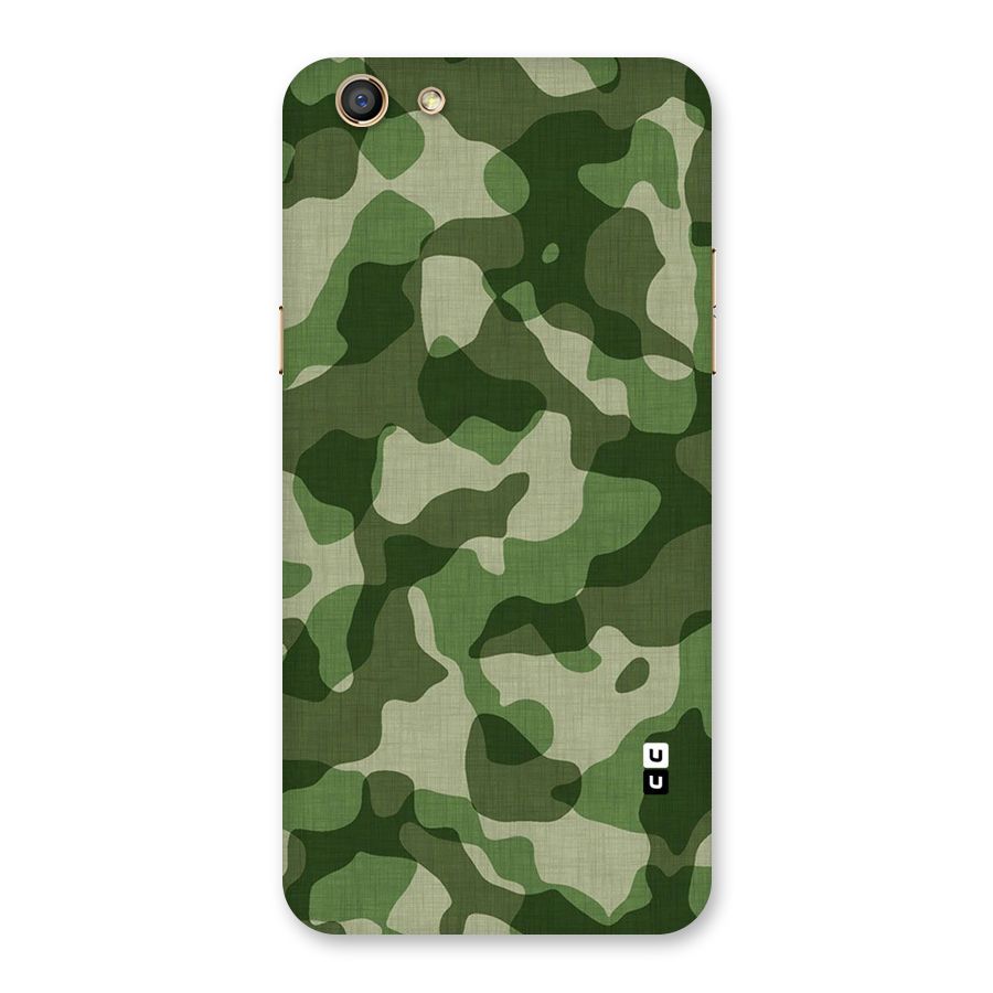 Camouflage Pattern Art Back Case for Oppo F3