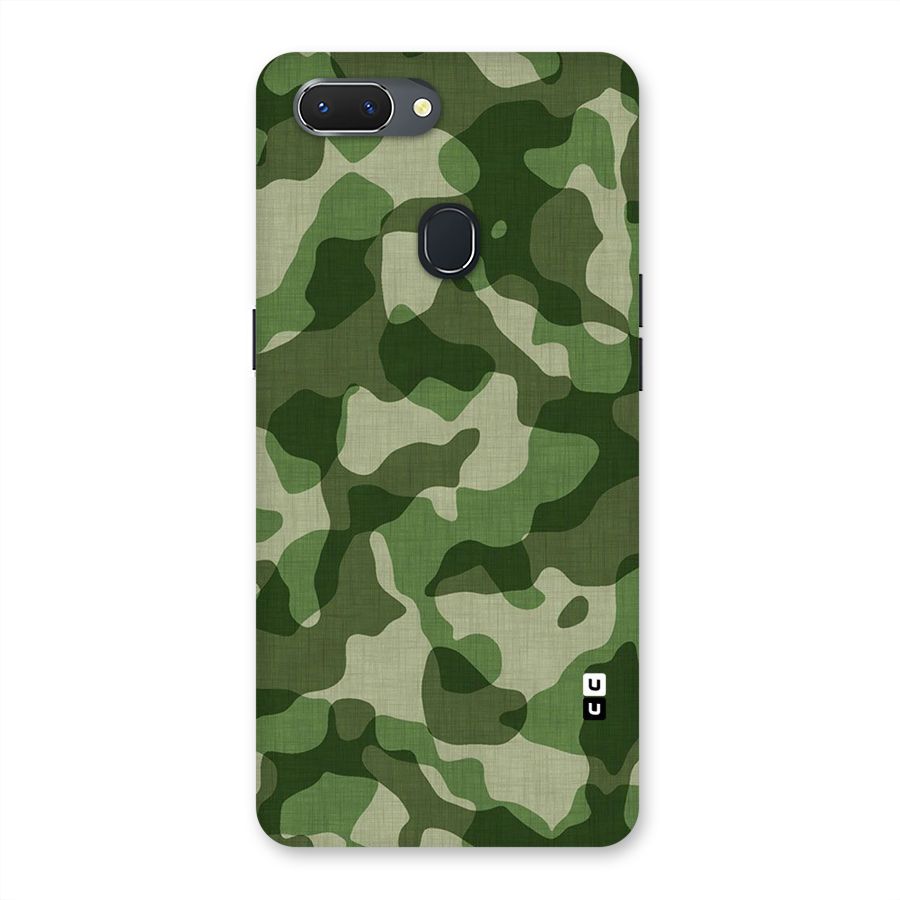 Camouflage Pattern Art Back Case for Oppo Realme 2