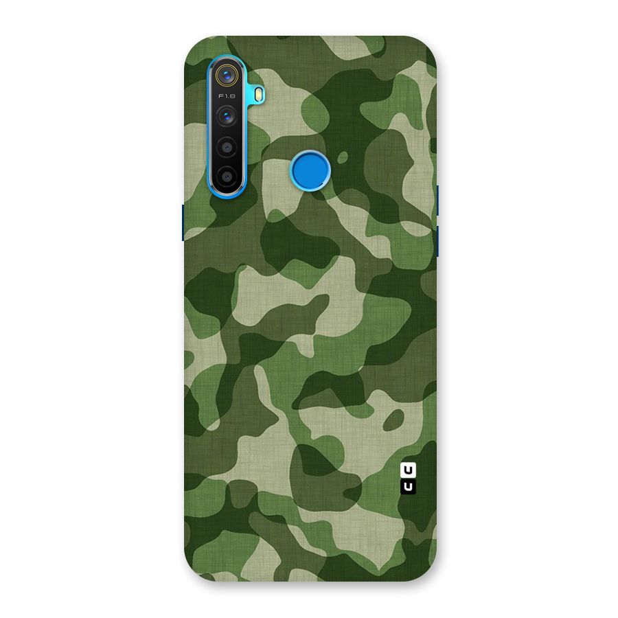 Camouflage Pattern Art Back Case for Realme 5
