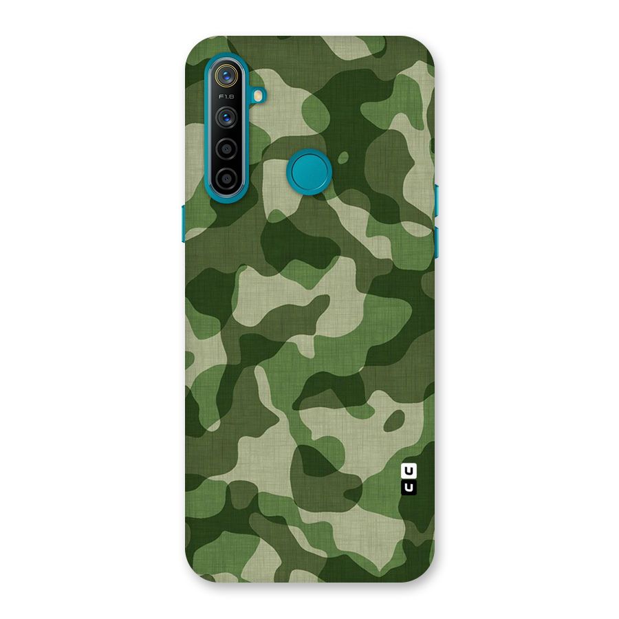 Camouflage Pattern Art Back Case for Realme 5i
