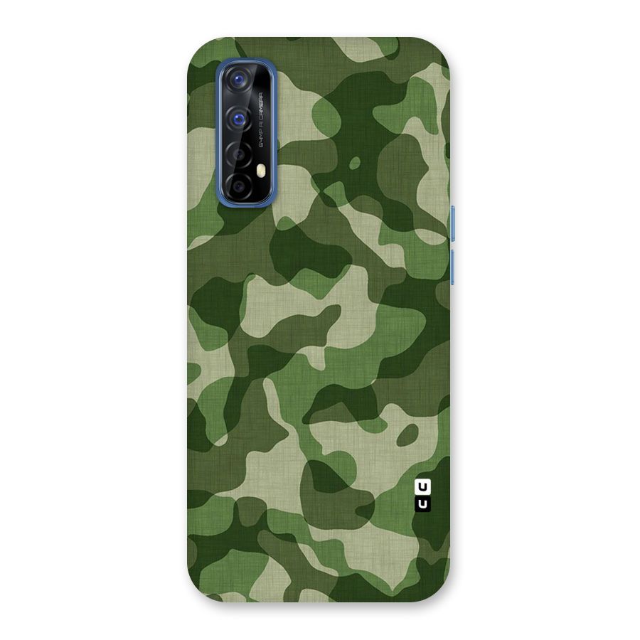 Camouflage Pattern Art Back Case for Realme 7