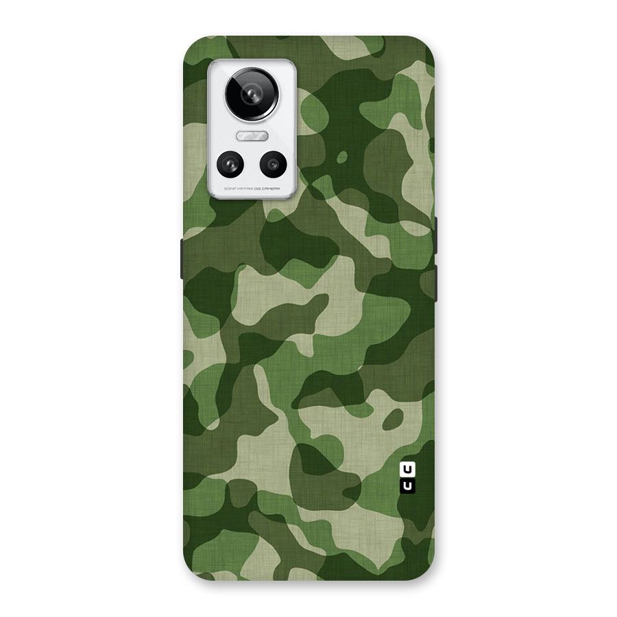 Camouflage Pattern Art Back Case for Realme GT Neo 3