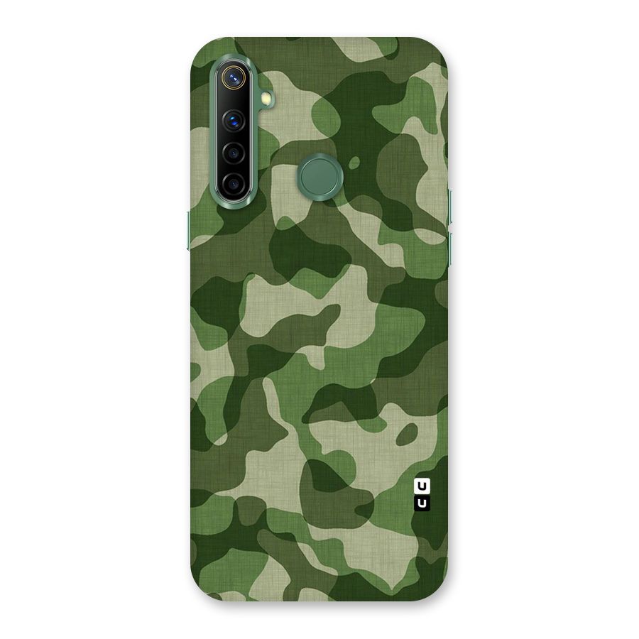 Camouflage Pattern Art Back Case for Realme Narzo 10